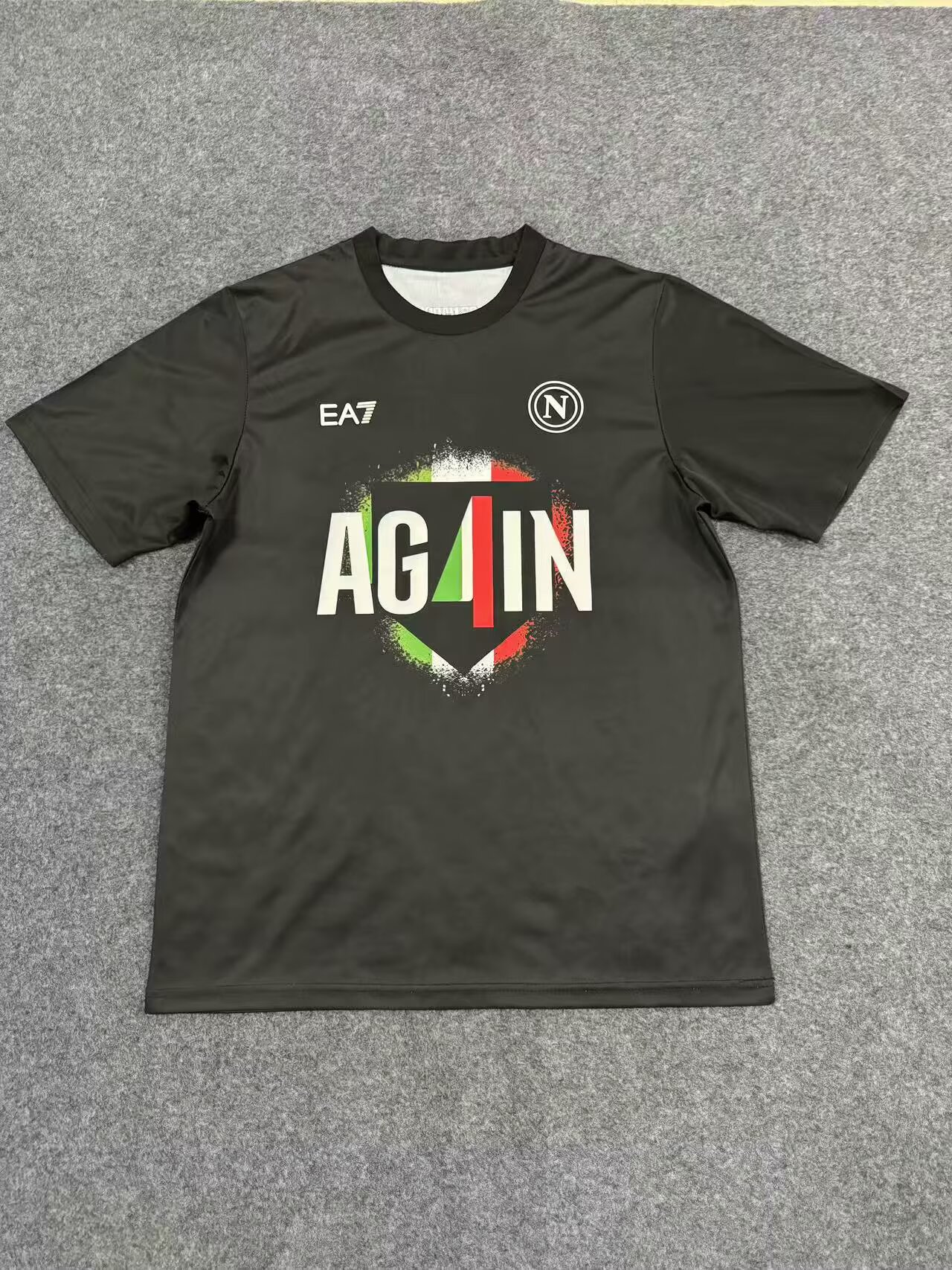 AAA Quality Napoli 25/26 4Champions Black Training Jersey
